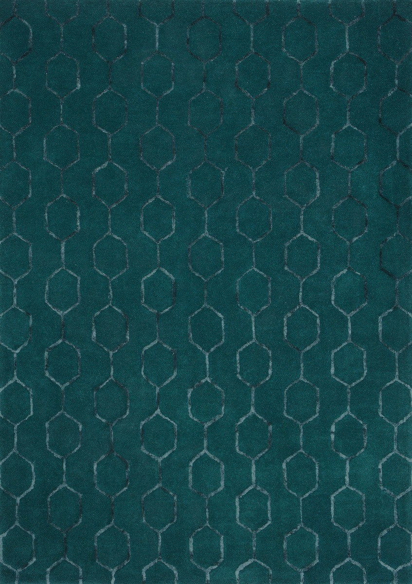 Gio Teal 39107 Teppich | Größe: 200 x 280 cm