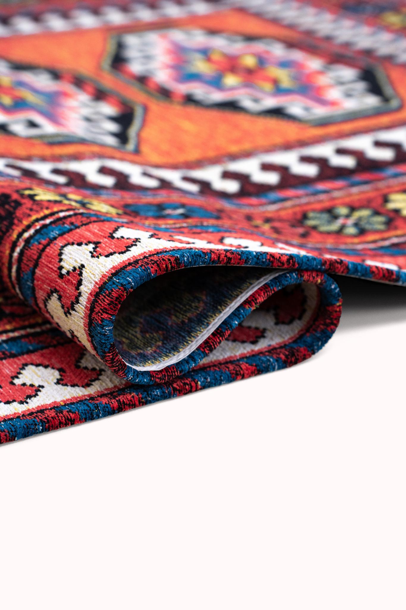 Red Mix 9844 Teppich | Größe: 280 × 390 cm