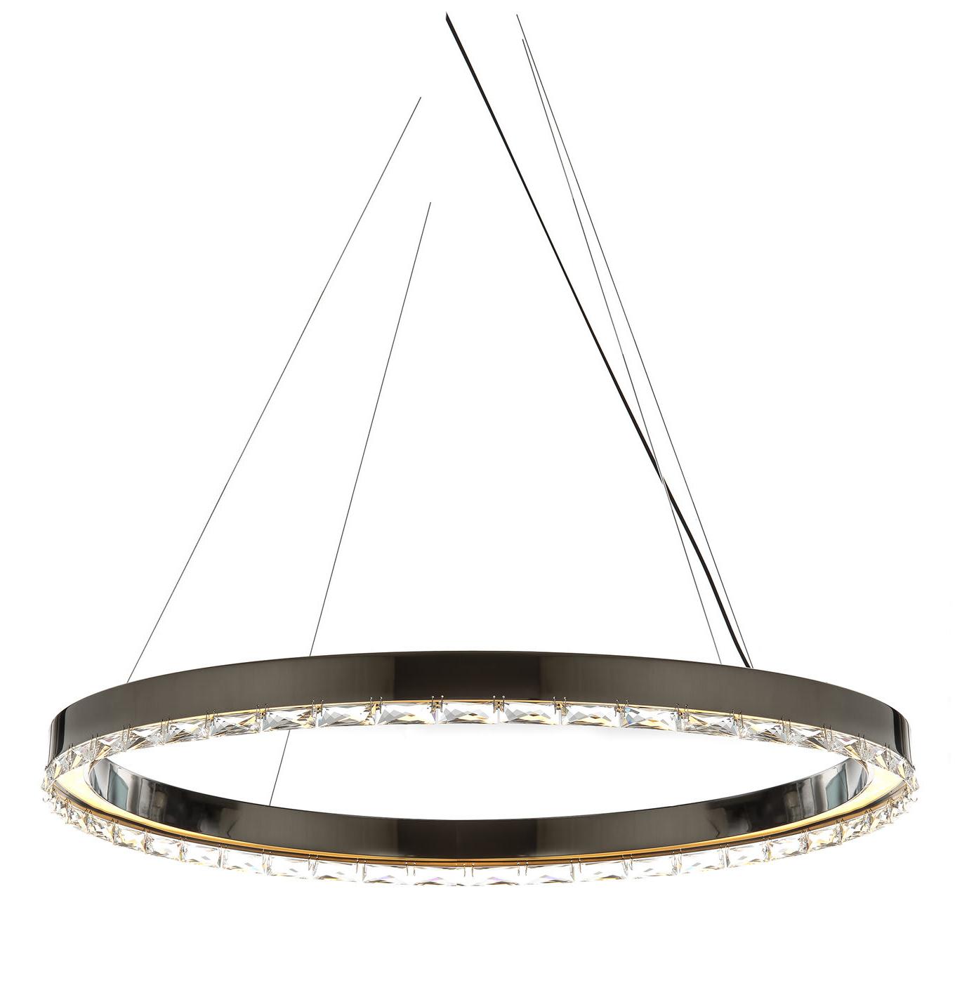 Asfour Kristall LED Ring-Kronleuchter