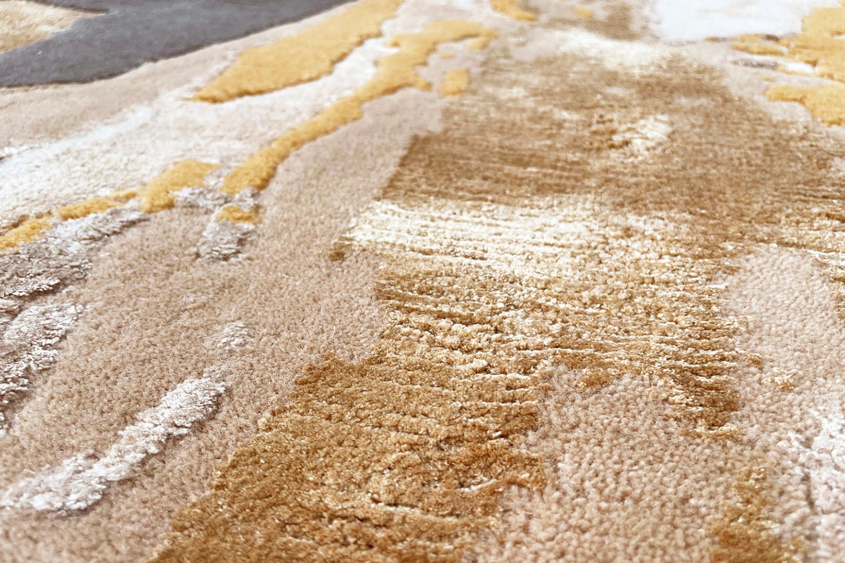 Eclat Blond Teppich | Größe: 250 x 350 cm