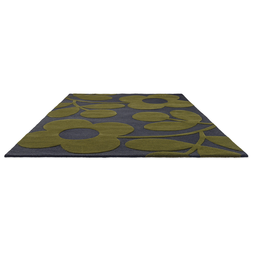 Sprig Stem Marineblau 063908 Teppich | Größe: 160 x 230 cm