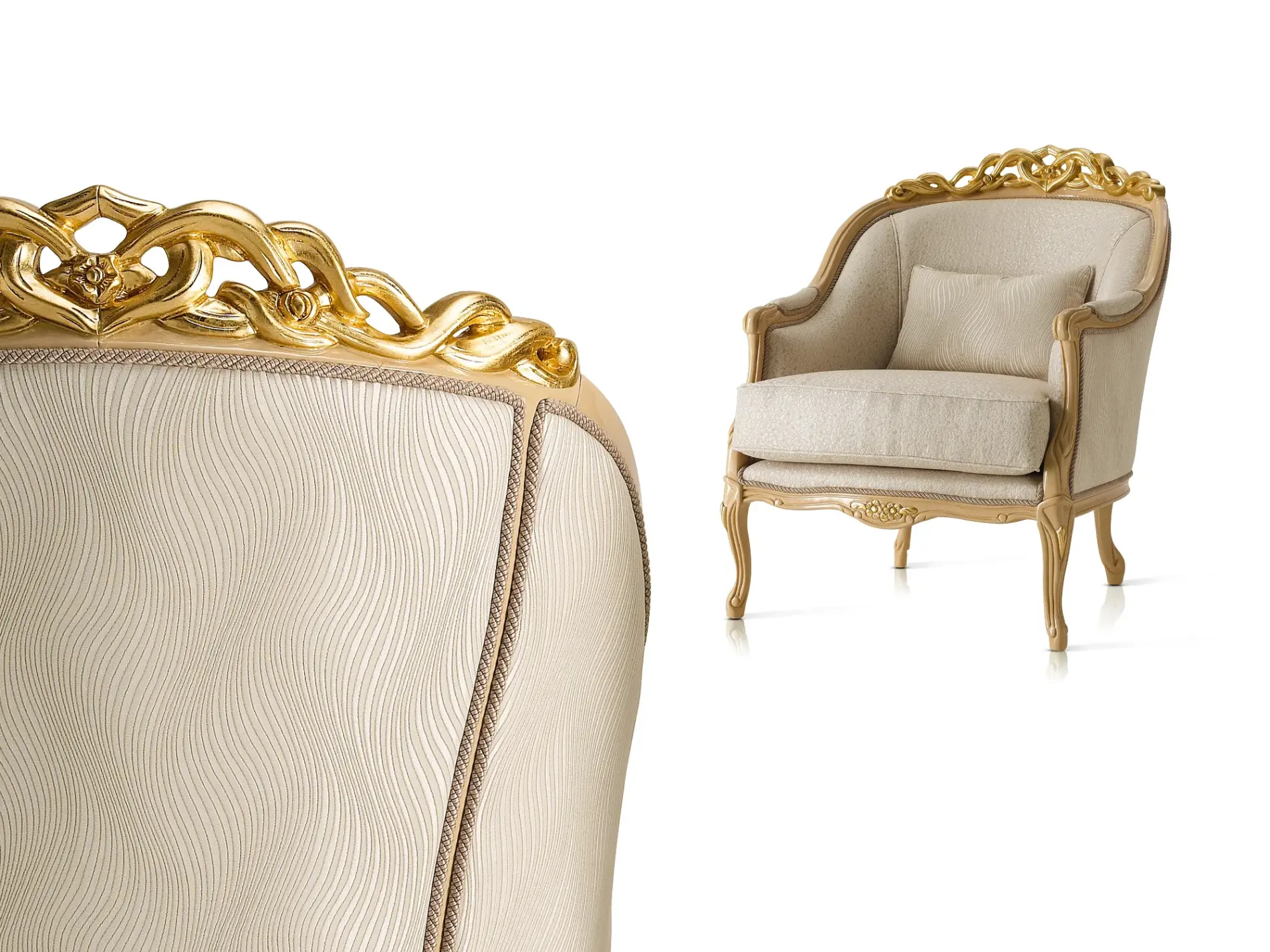 Harmony Luxusstuhl mit Armlehnen