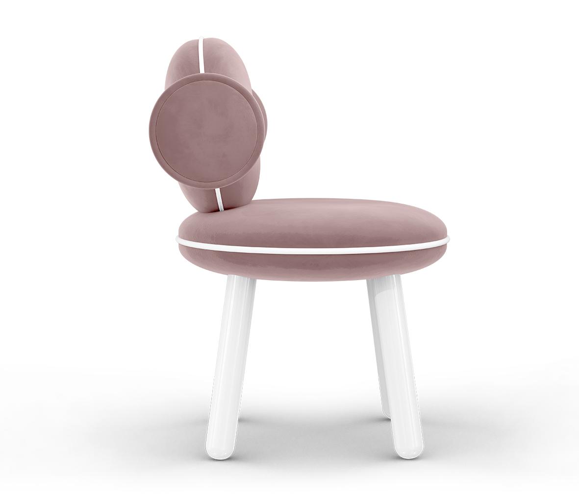 Lollipop rosa Pouf‑Sessel