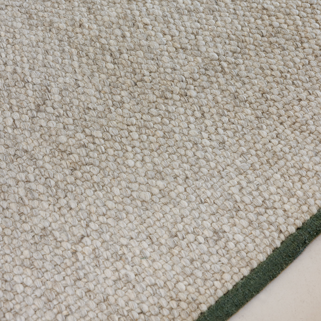 Craft Matter Plain Ash Grey Teppich | Größe: 160 x 230 cm