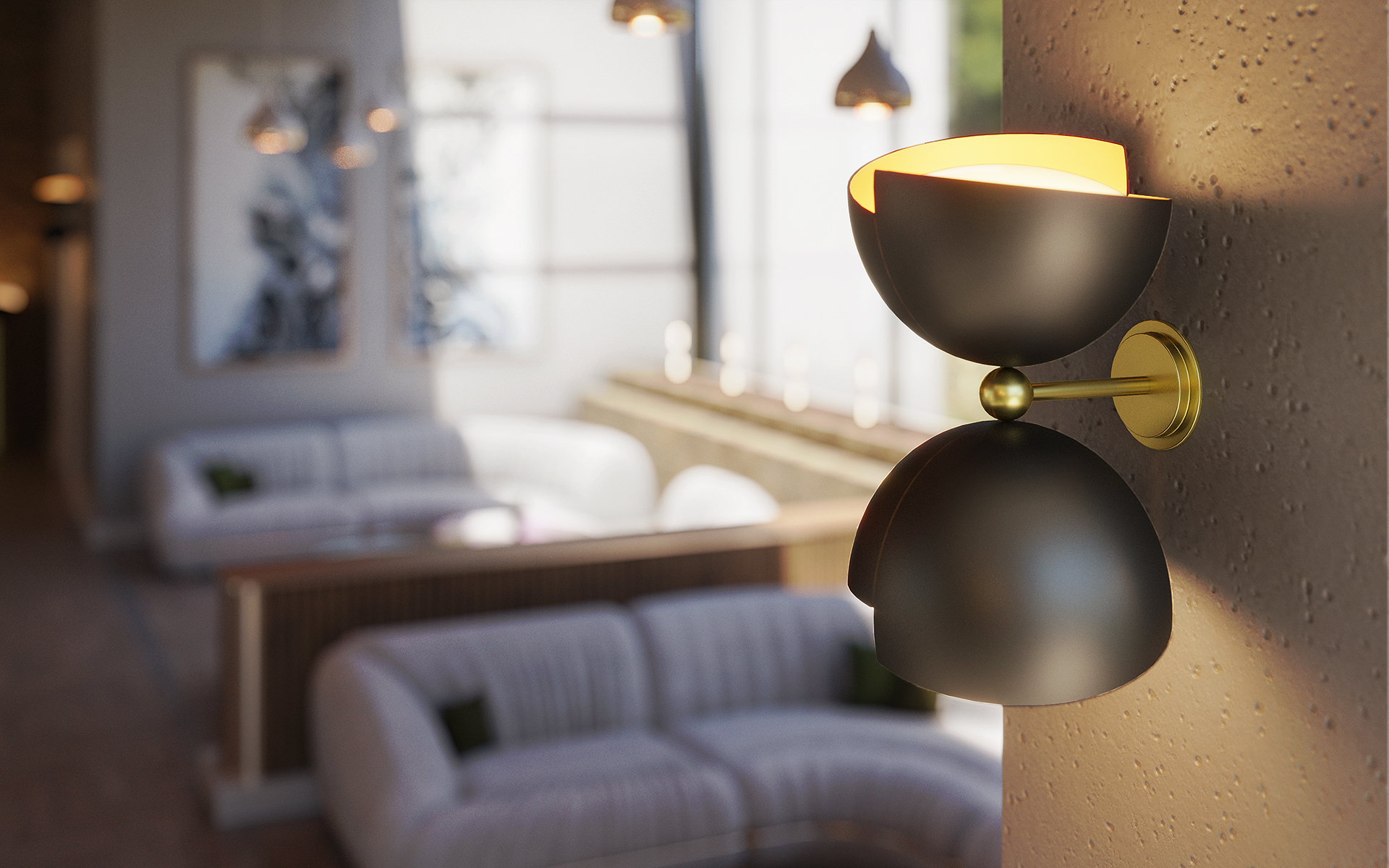 Illusion Wandleuchte - 6