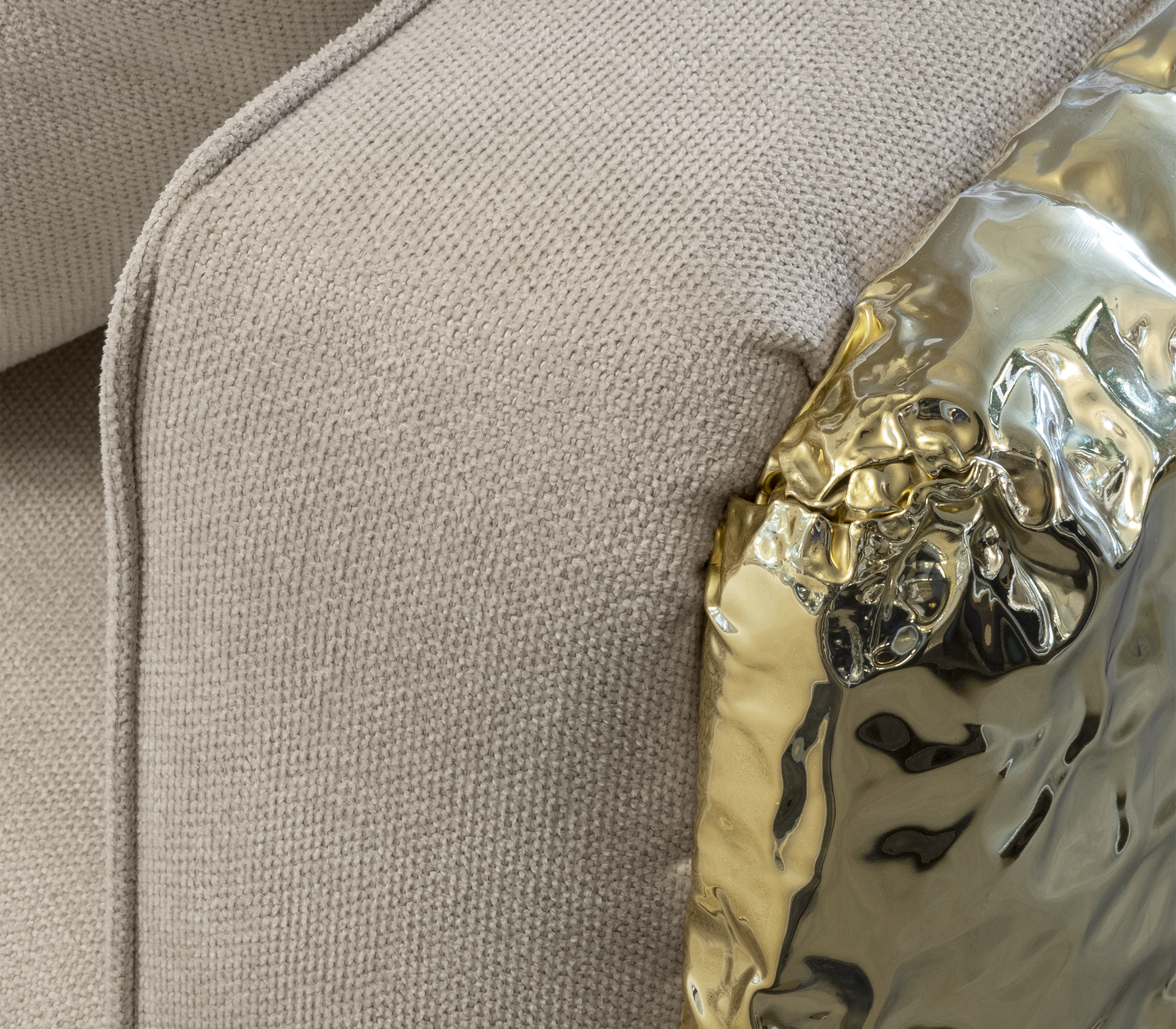 Imperia Creme‑Modulares Sofa