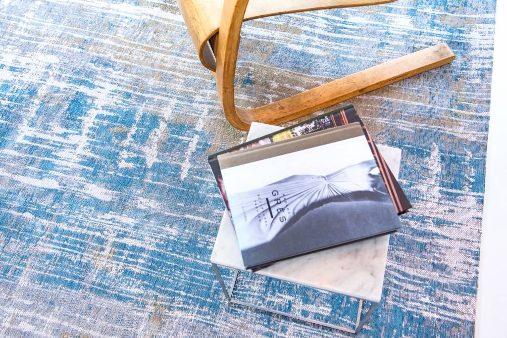 8718 Long Island Blue Teppich | Größe: 240 x 340 cm