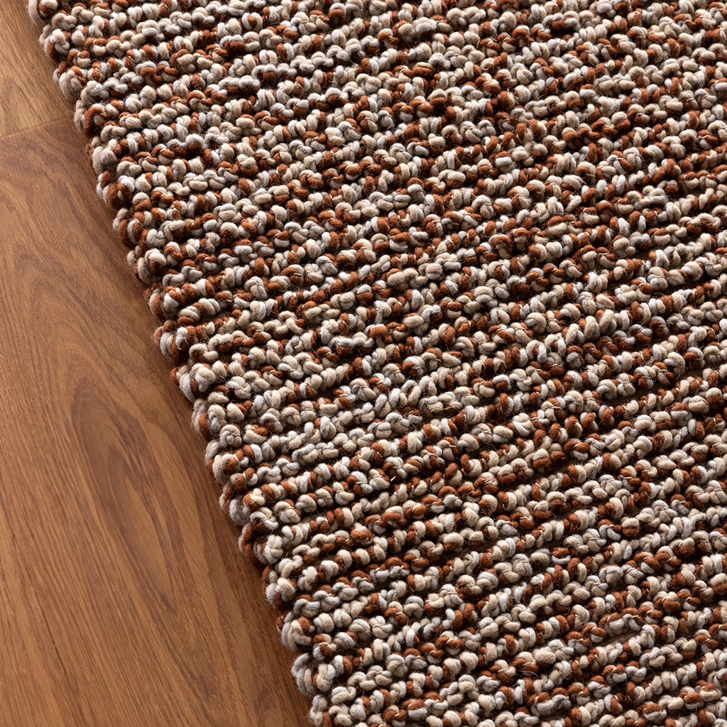 Nest Leather Teppich | Größe: 170 x 240 cm