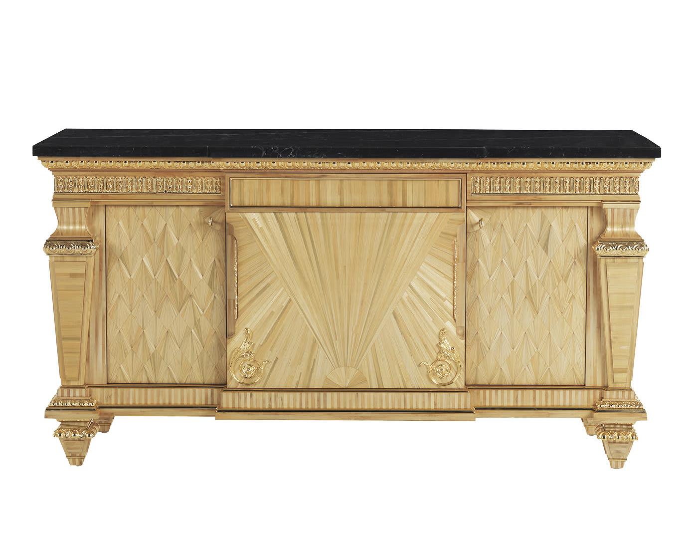 Sideboard mit Marmorplatte