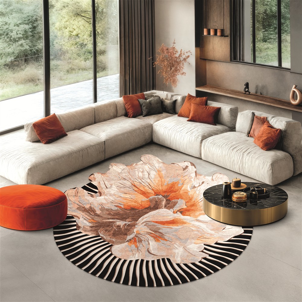 Amber Bloom Teppich