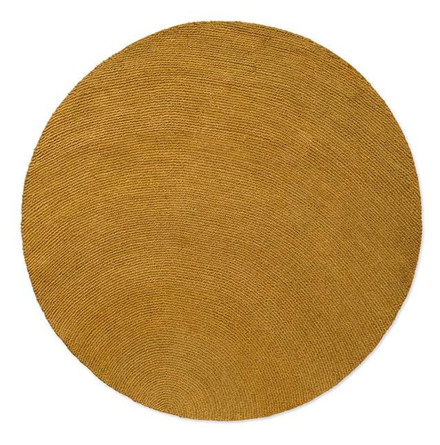 Decor Echo Ochre Teppich | Größe: Ø 150 cm