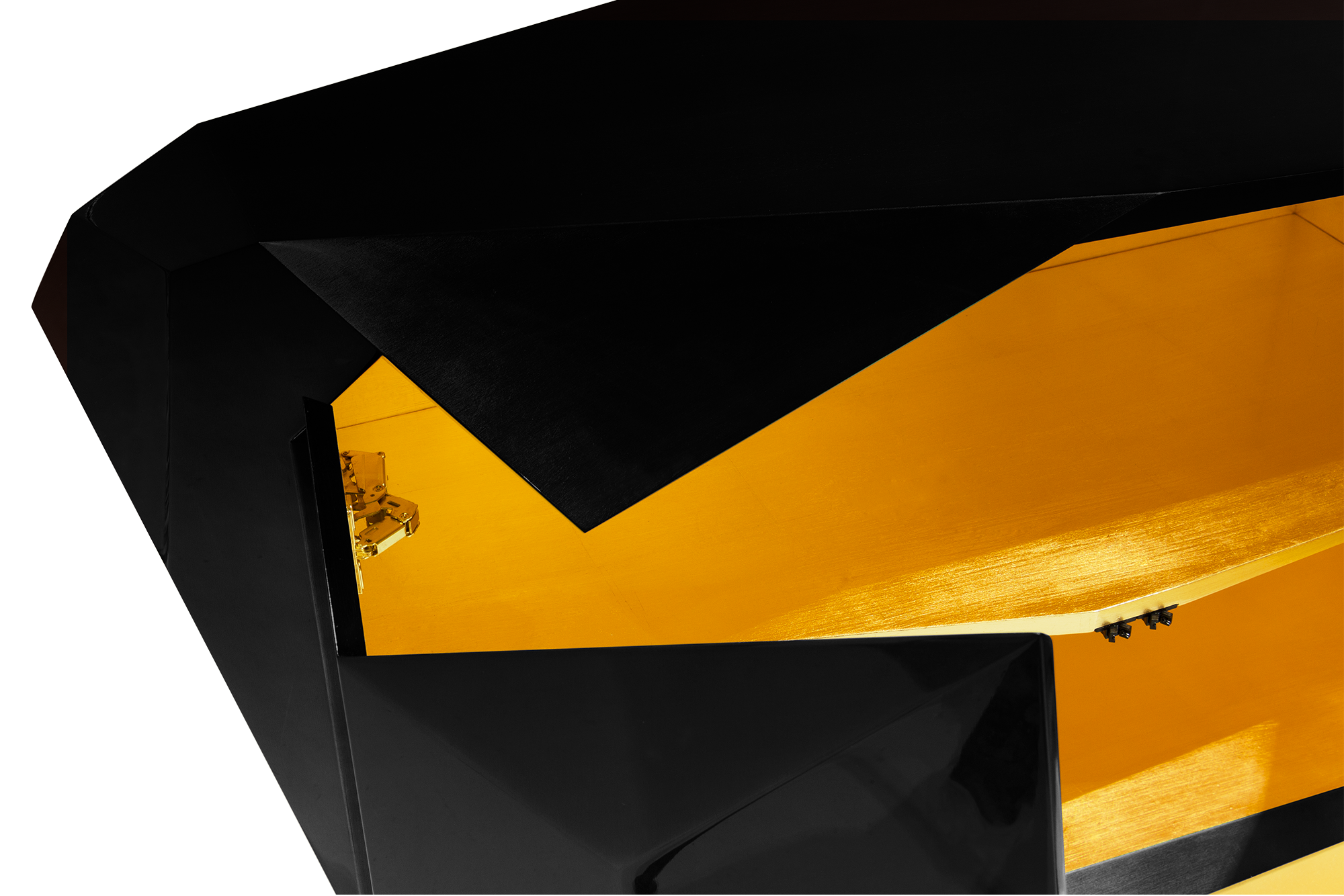 Prism 3 Schwarzes Sideboard