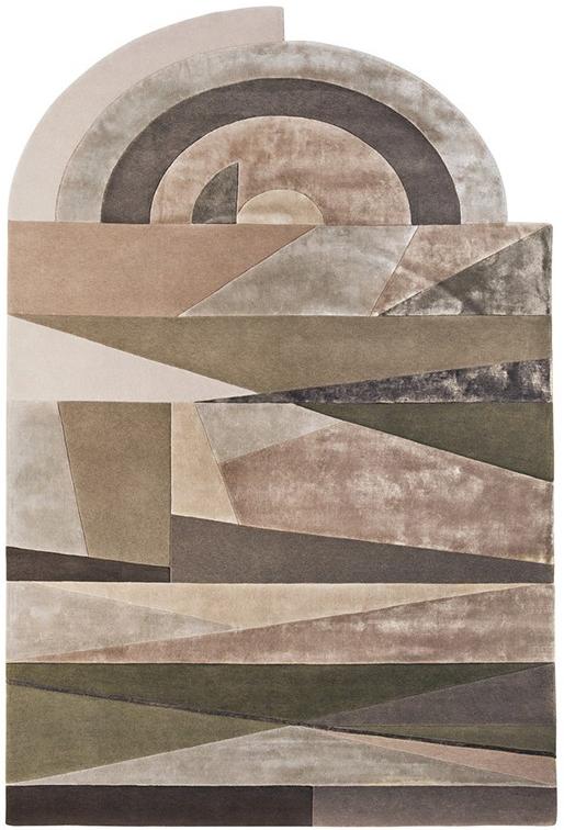 Tramonto Wolle Viskose Teppich | Größe: 170 x 240 cm