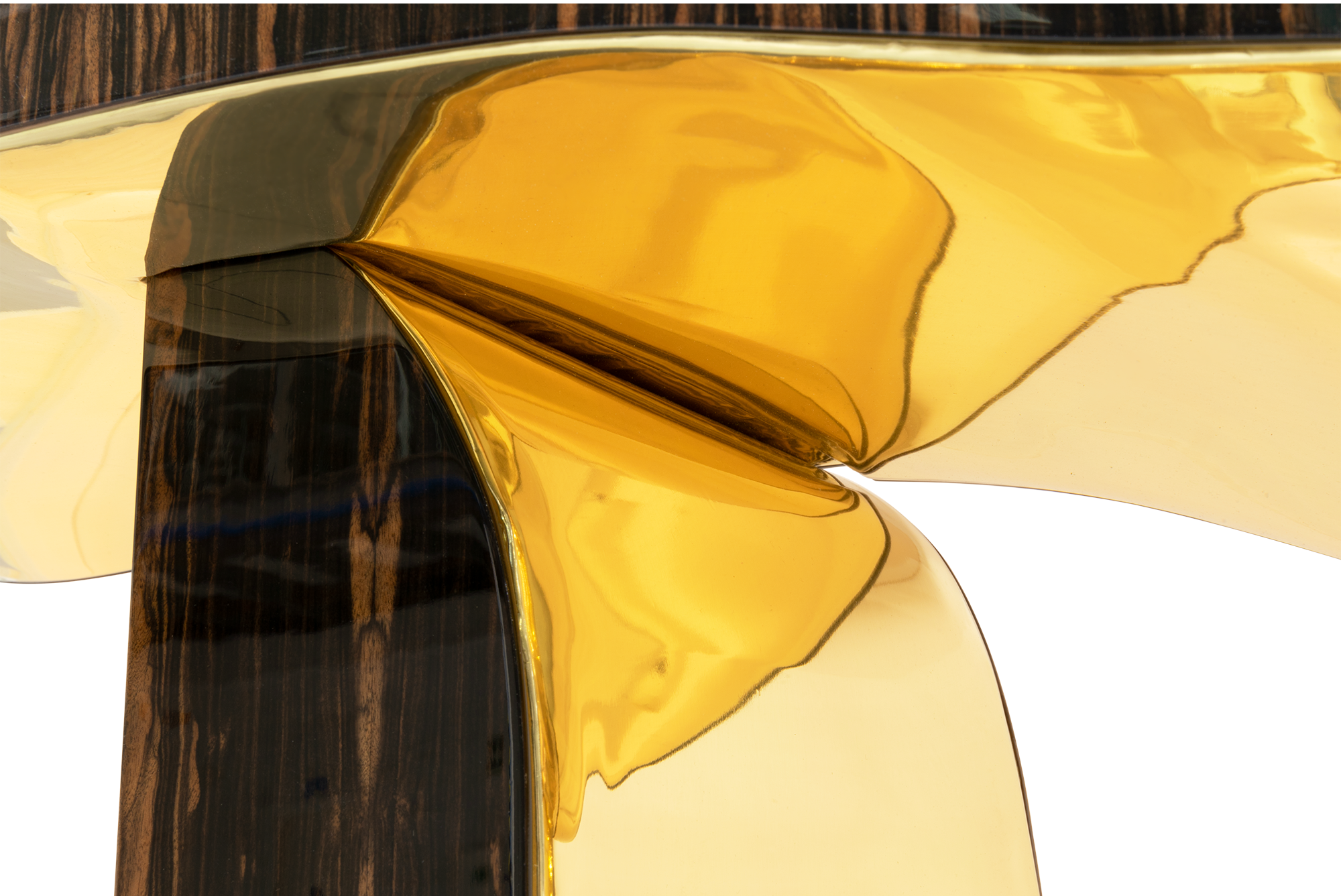 Fissure Ebenholz‑Konsole