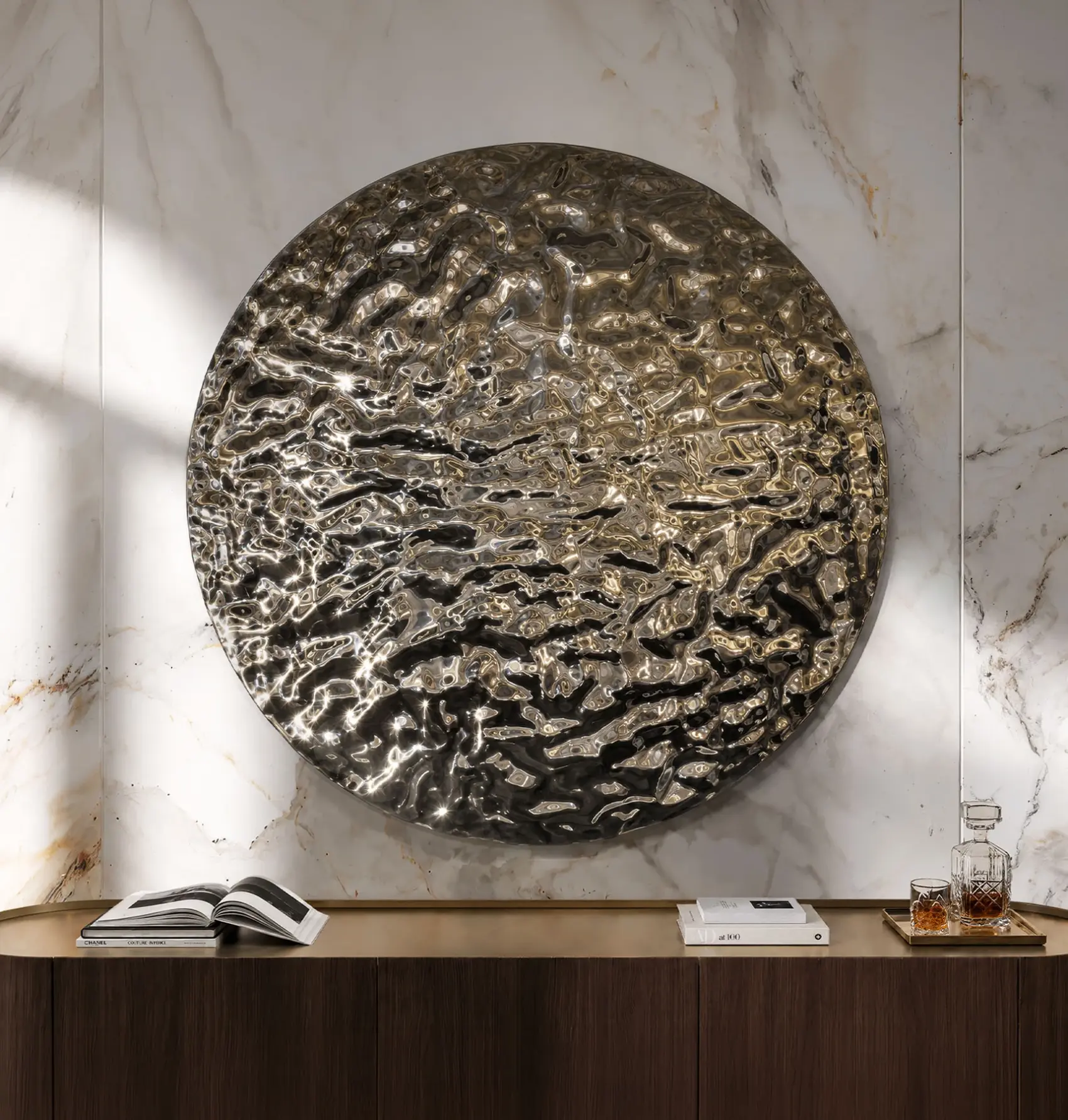 Gong Wandspiegel
