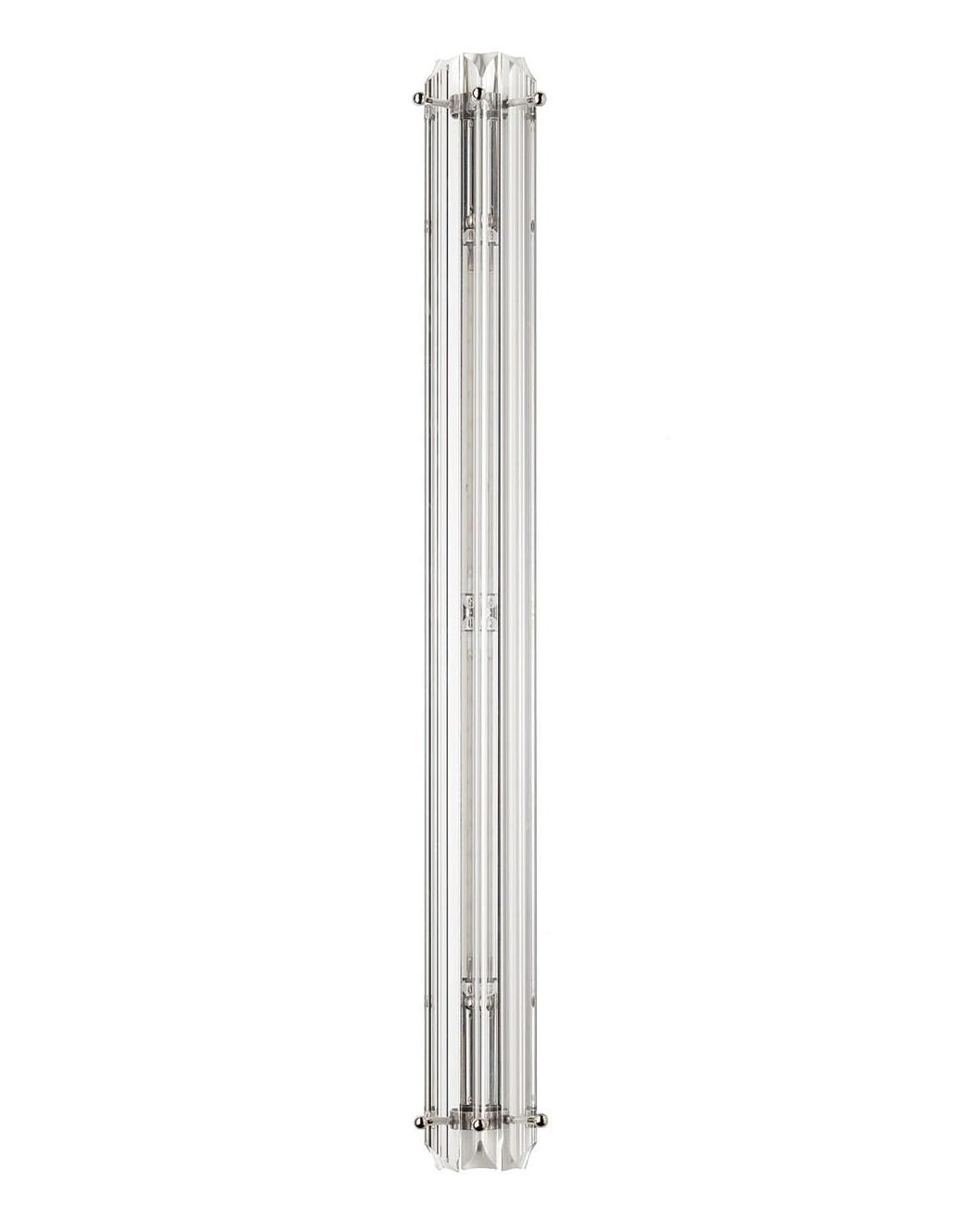 Minimalistischer Wandleuchter mit Triedro-Glaselementen