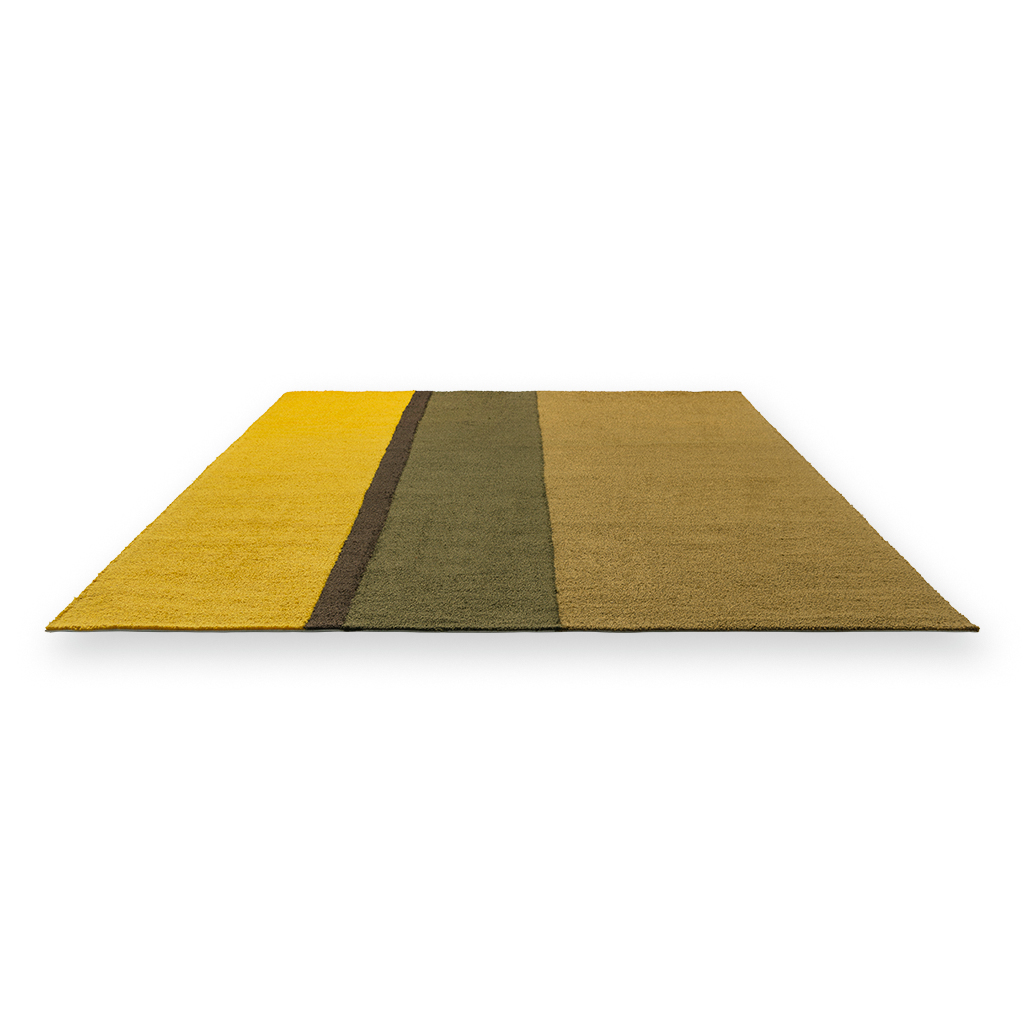 Habitat Festival Streifen Gelb Outdoor 496516 Teppich | Größe: 140 x 200 cm