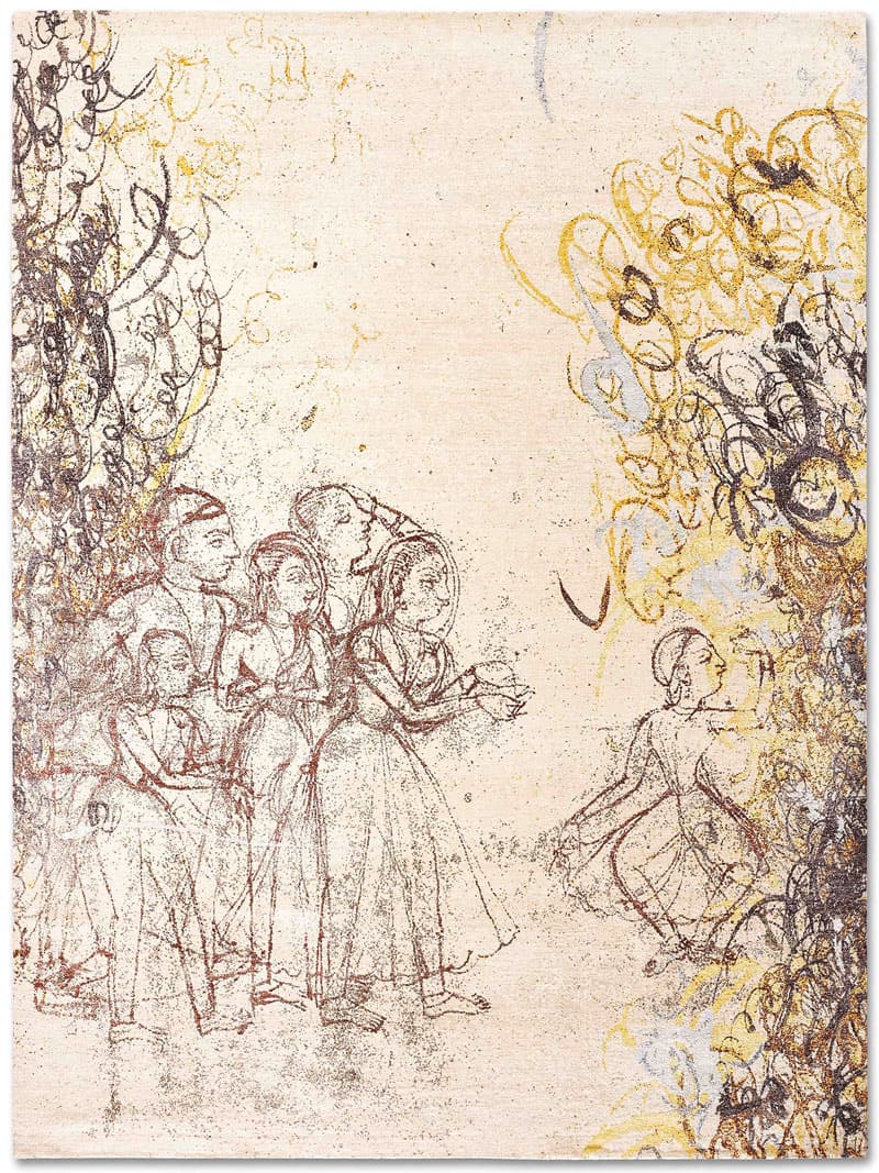 Dance Original Soft‑Beige Teppich | Größe: 183 x 274 cm