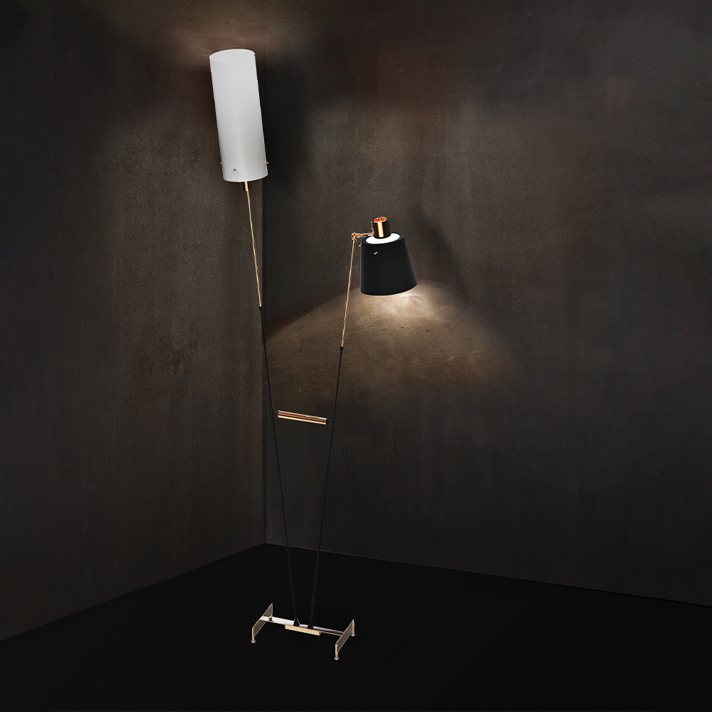 Trombonist Stehlampe