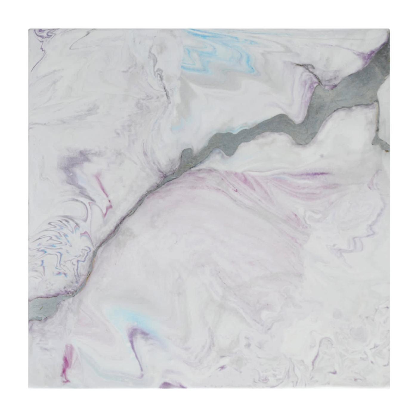 Blau-Rosa Beistelltisch
