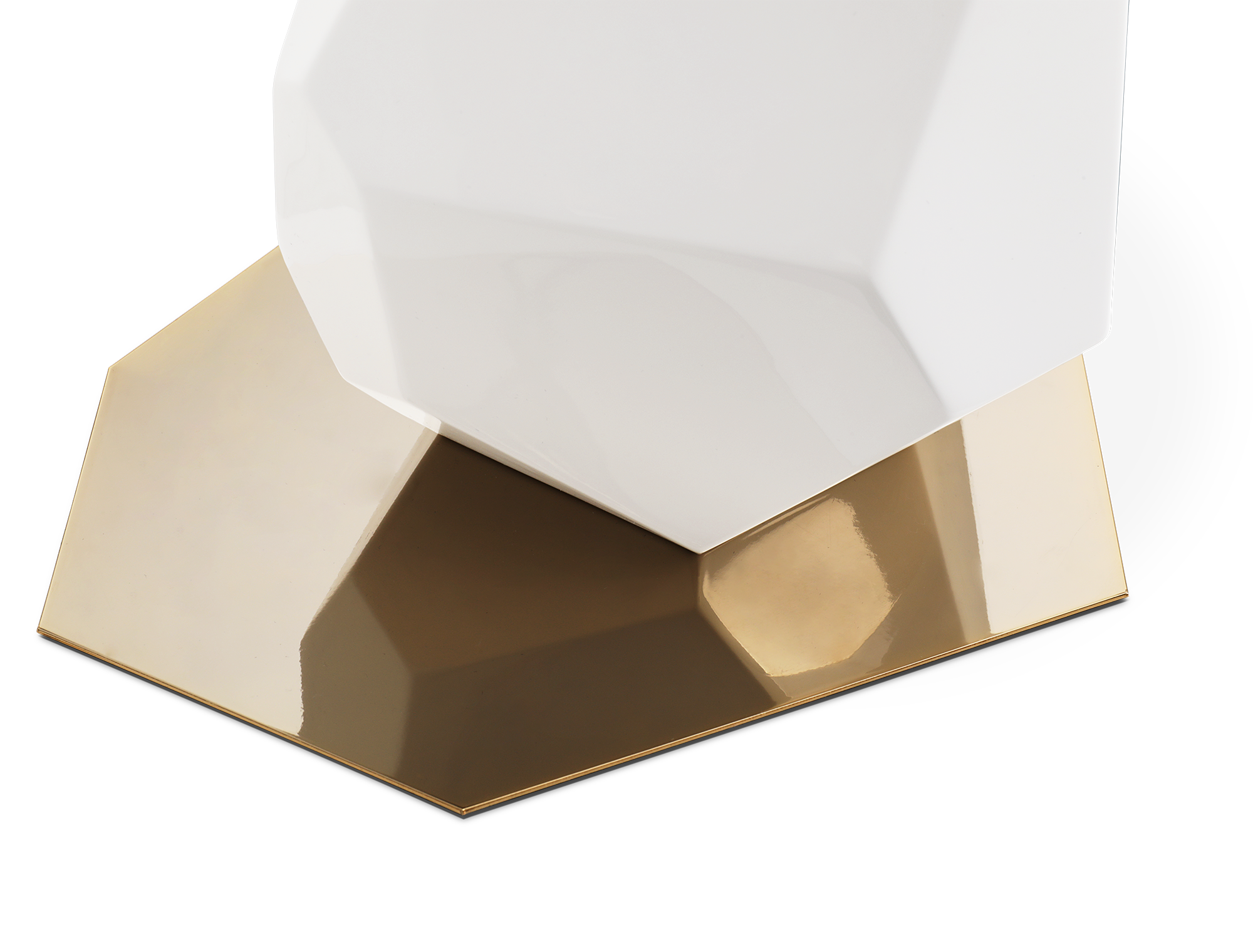 Essence Kleine weiße Tischlampe