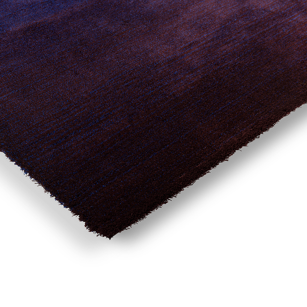 Shade Low Elektroblau/Aubergine 010118 Teppich | Größe: 200 x 300 cm