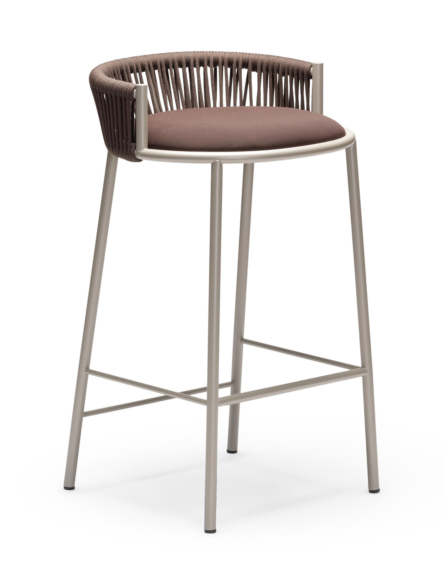 Millie SG-65 Brauner Outdoor-Barhocker