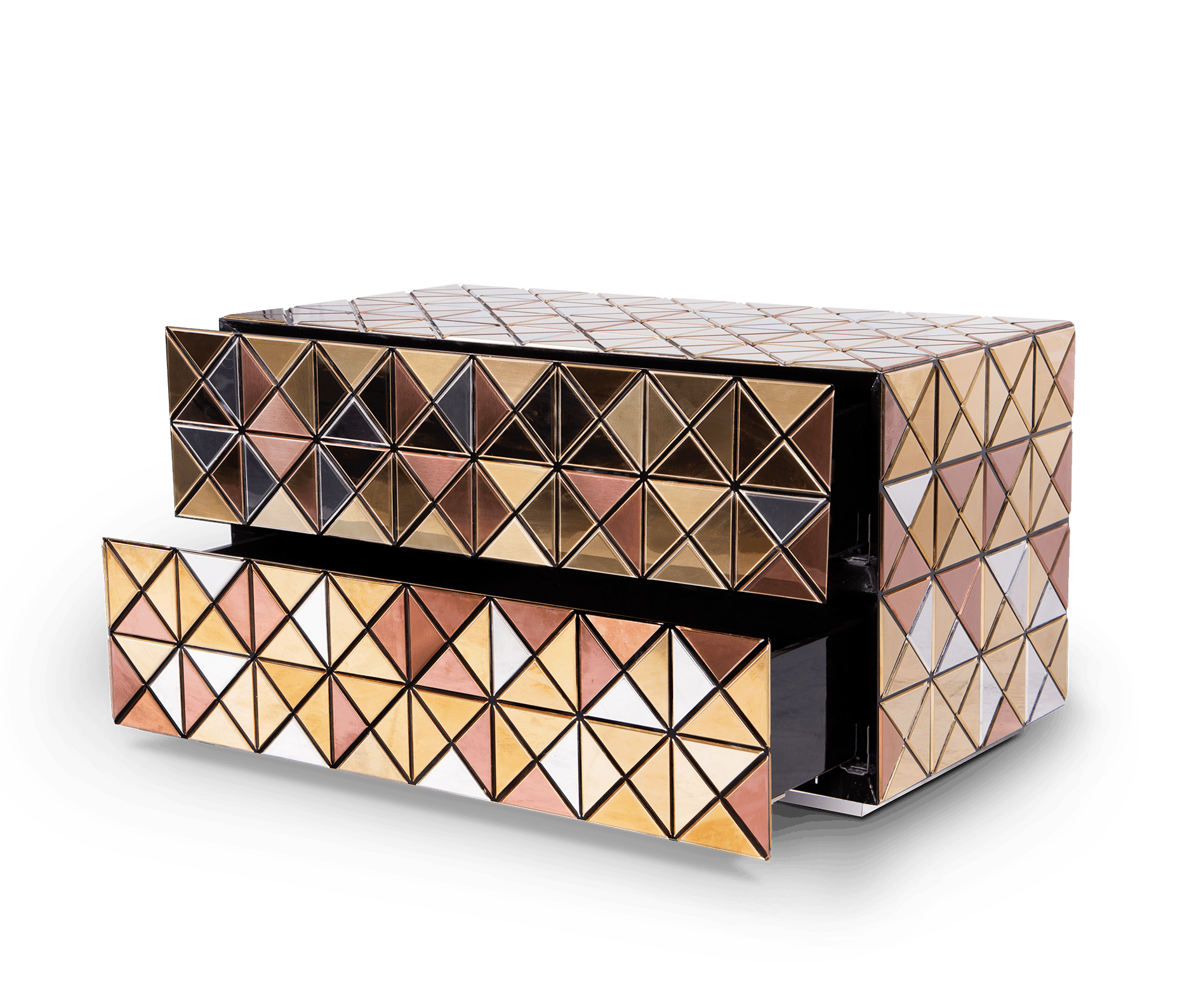 Pixelierter Nachttisch