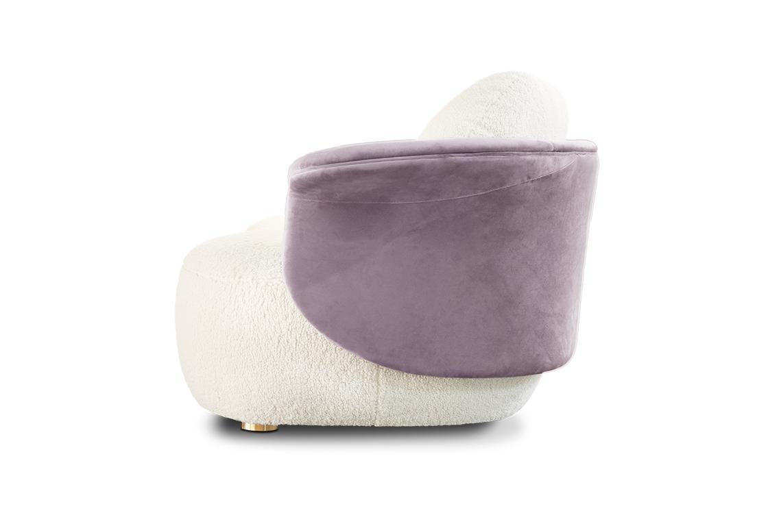 Theodore Plüsch‑Sofa