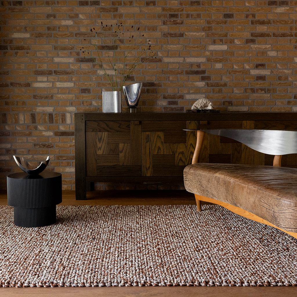 Nest Leather Teppich | Größe: 170 x 240 cm