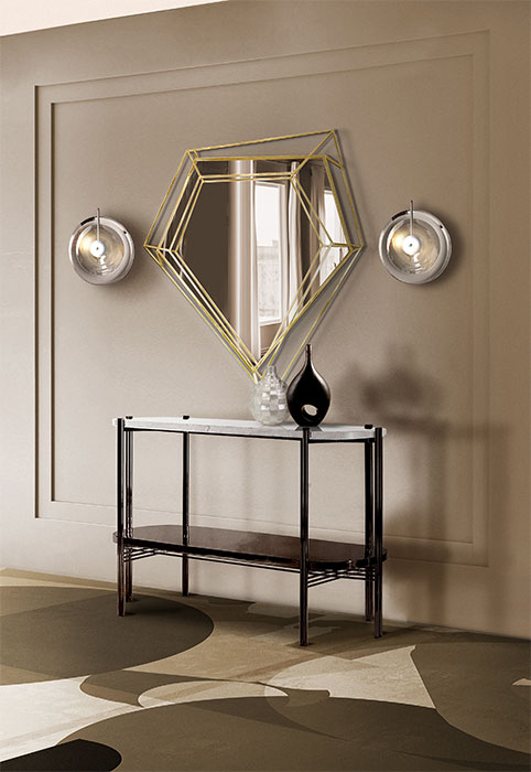 Lustre Kleiner Wandspiegel - 2