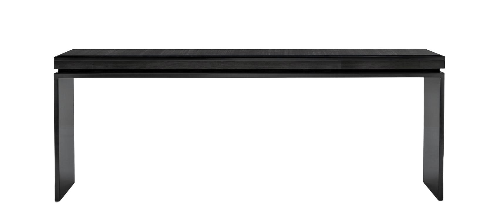 Schwarze moderne Konsole