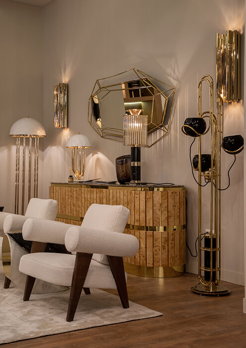 Lustre Großer Wandspiegel - 2