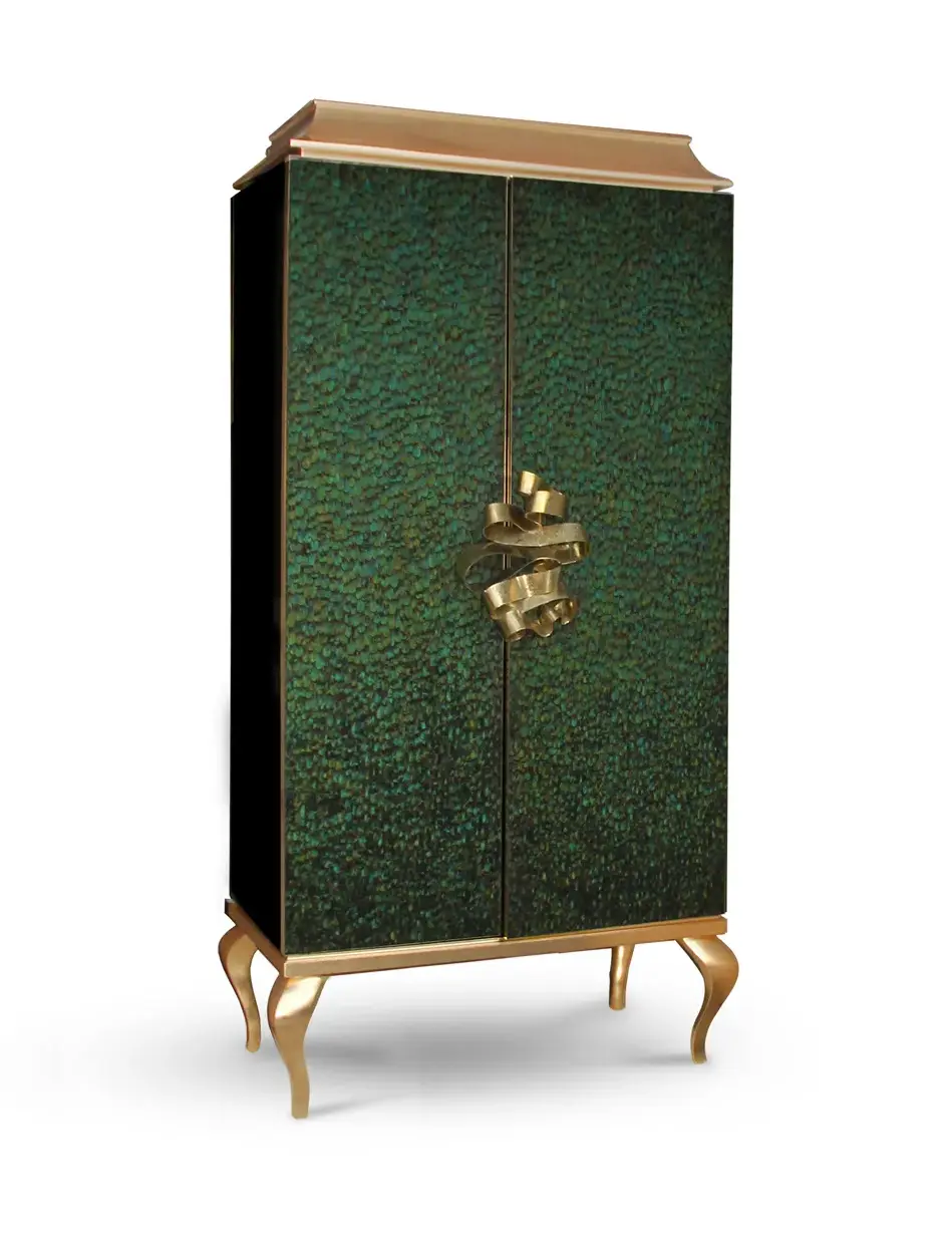 Mirage Pfauenfeder‑Armoire