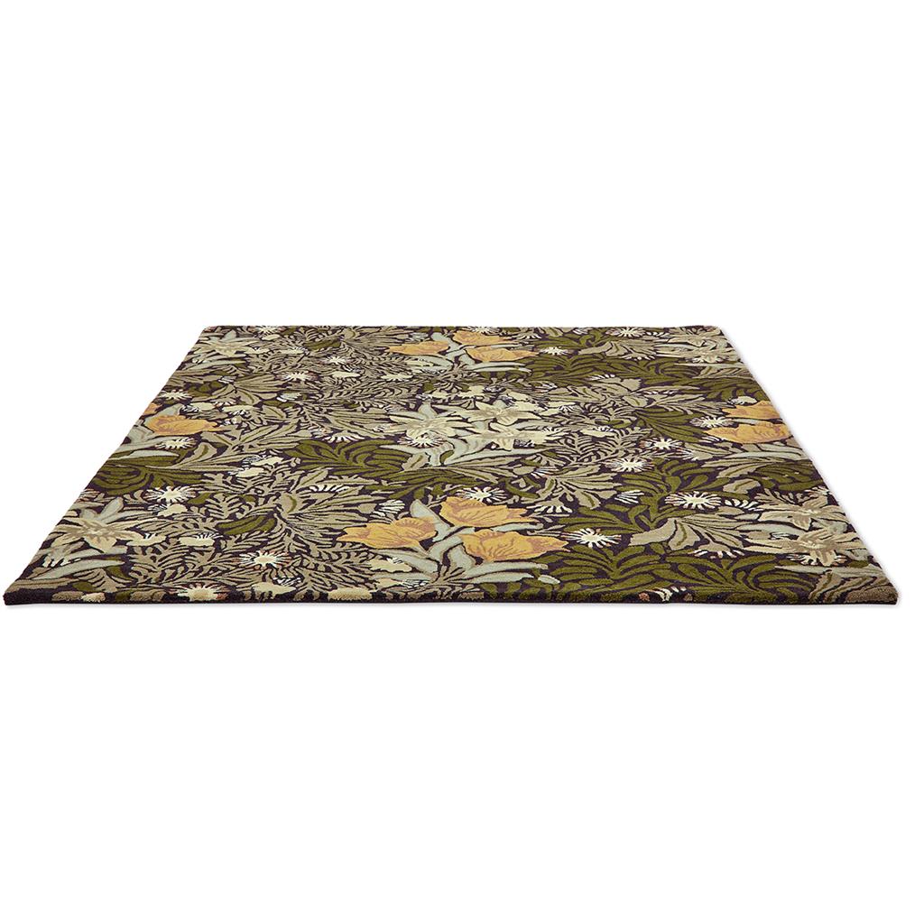 Bower Twining Rankengrün 128207 Teppich | Größe: 170 x 240 cm