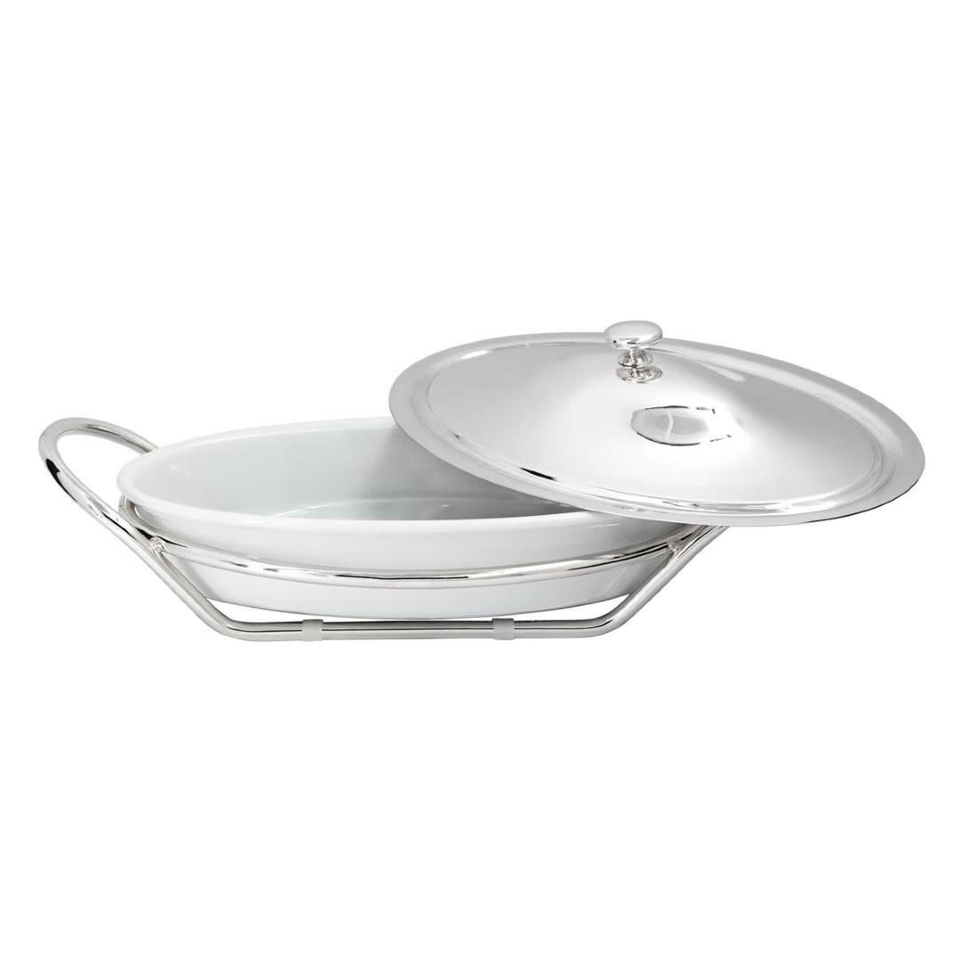 Grand Gourmet ovale Auflaufform mit Deckel | Konfiguration: L 36 cm