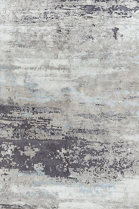 Handgeknüpfter Abstrakter Teppich
