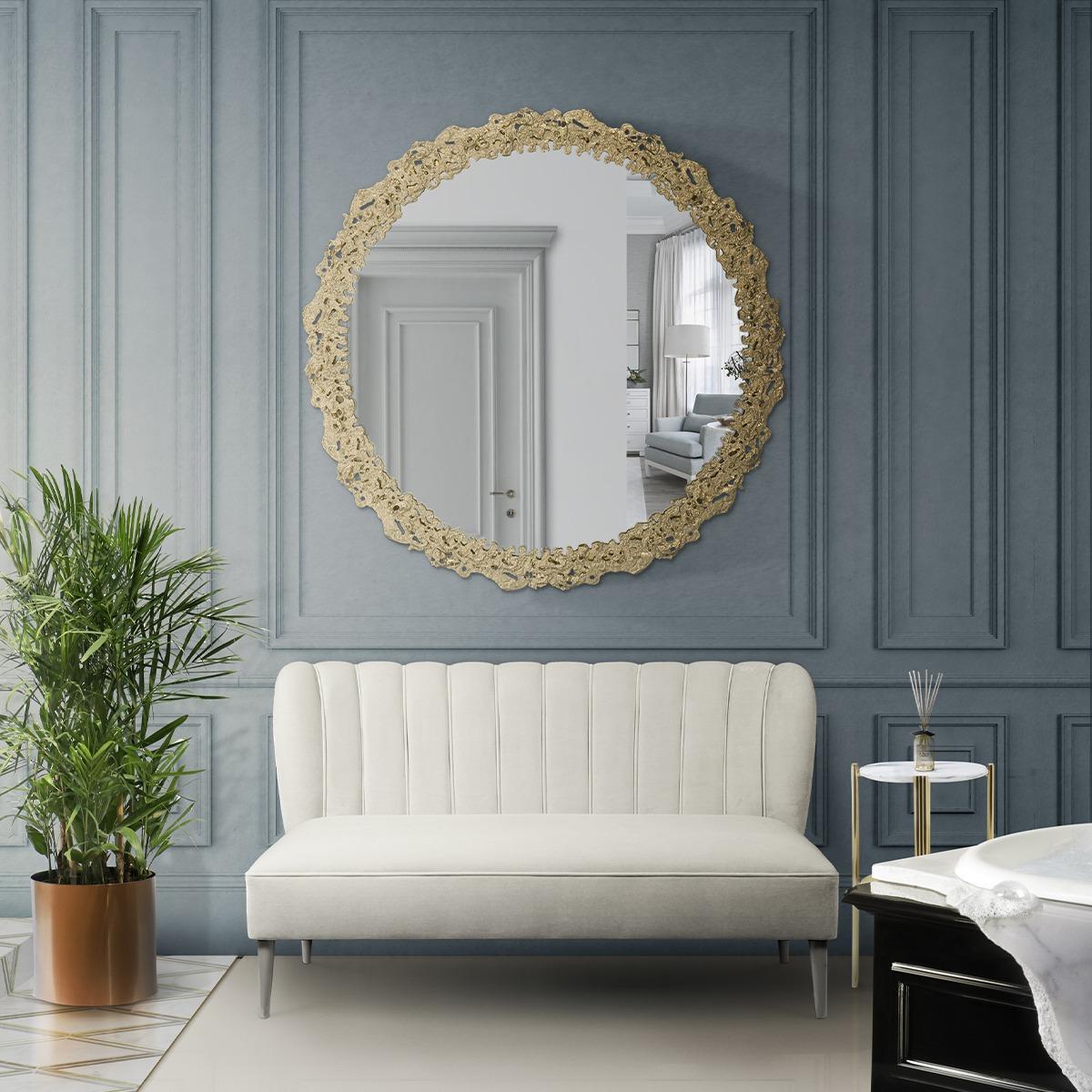 Volcano Burst Wandspiegel