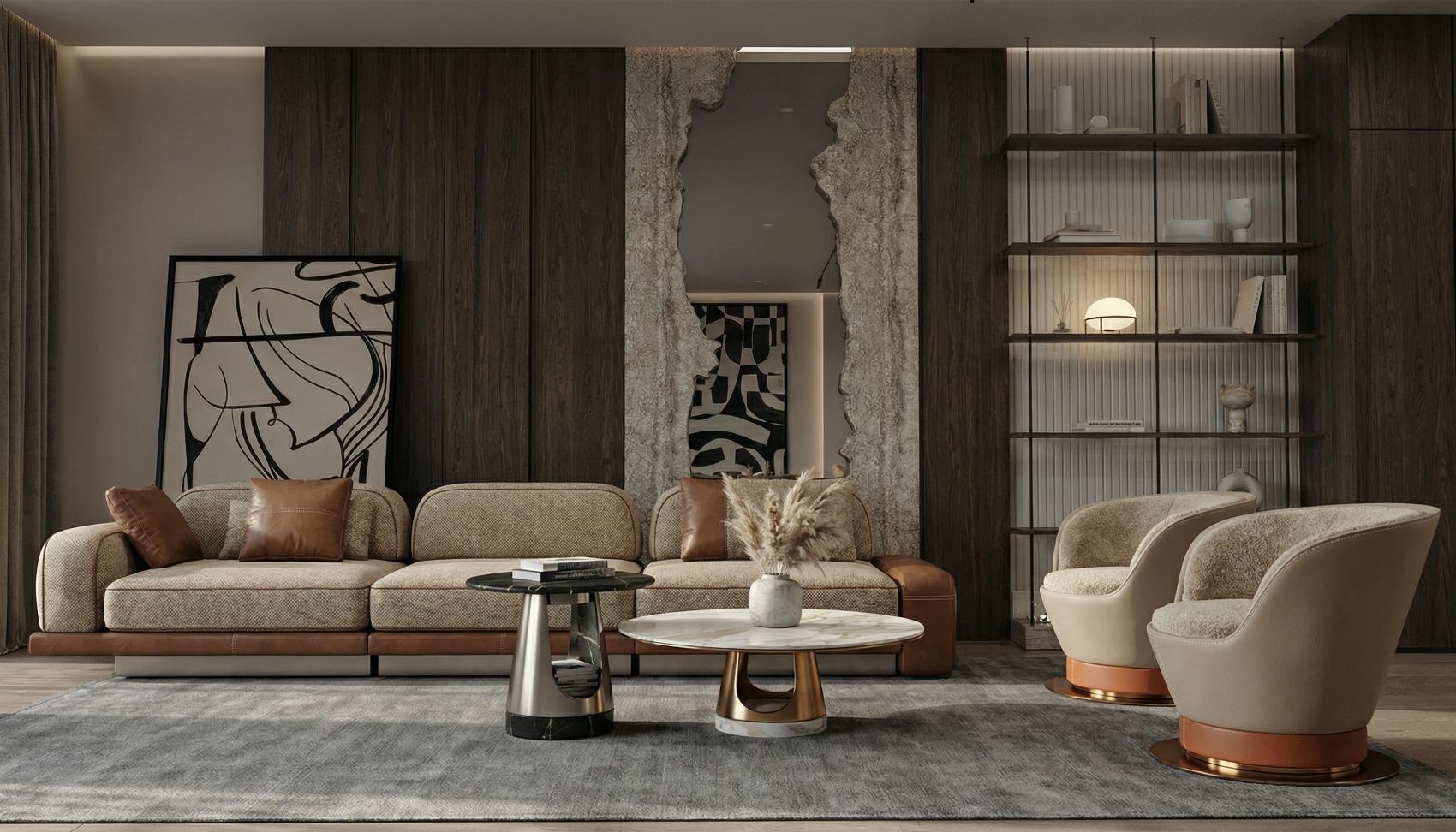 Aura 3-Sitzer Sofa