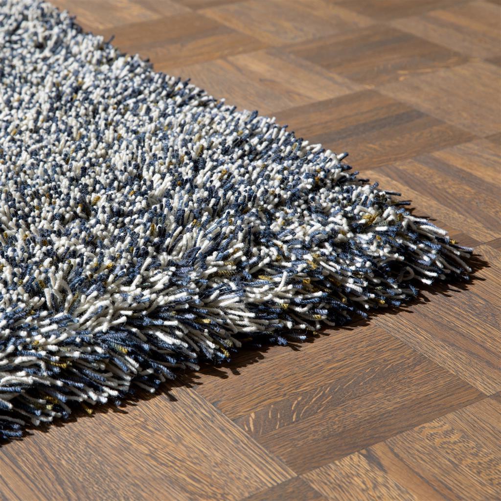 Jazz Lush Blauer Ton 158704 Teppich | Größe: 140 x 200 cm