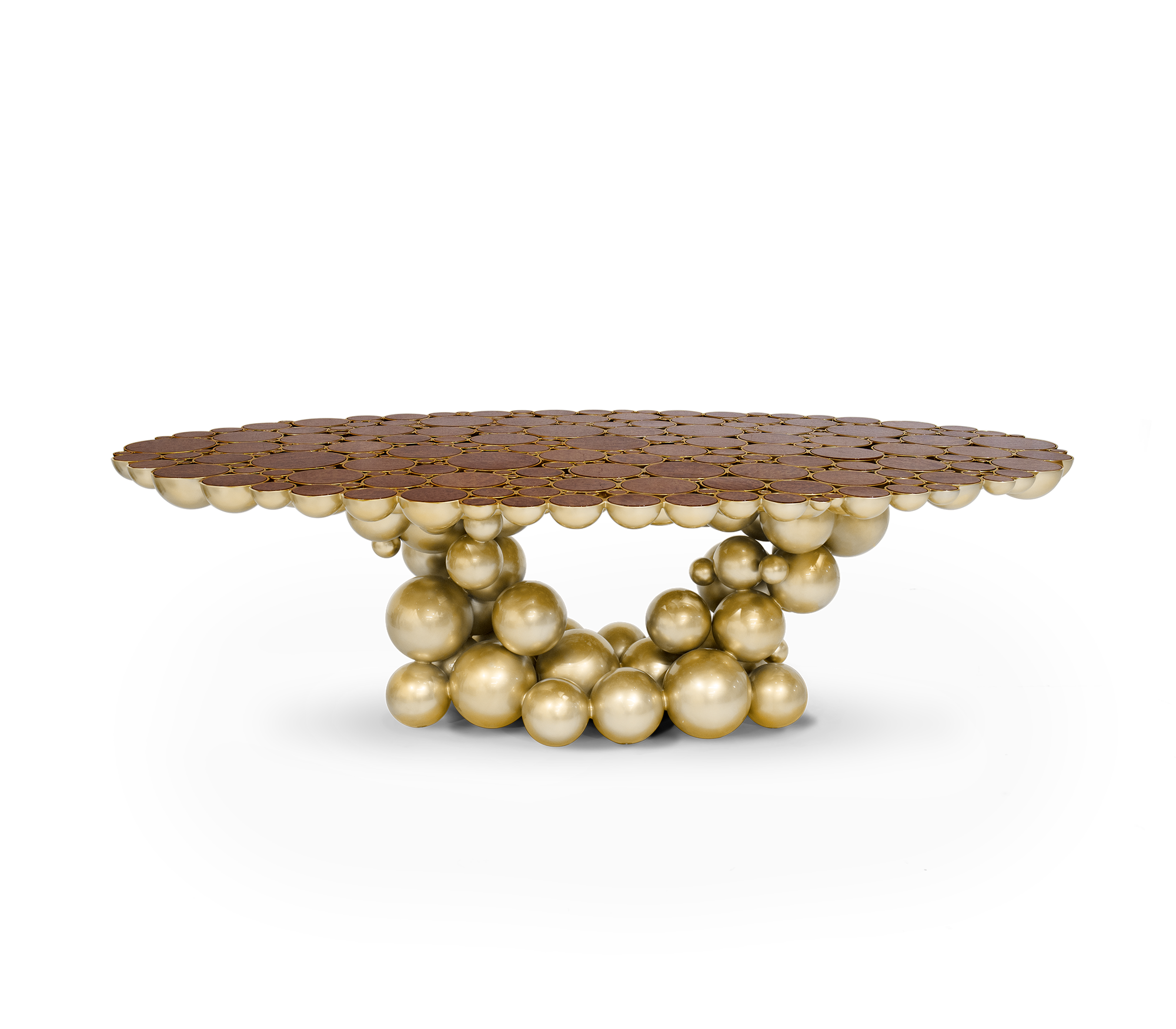 Orbit Walnuss Luxus‑Esstisch