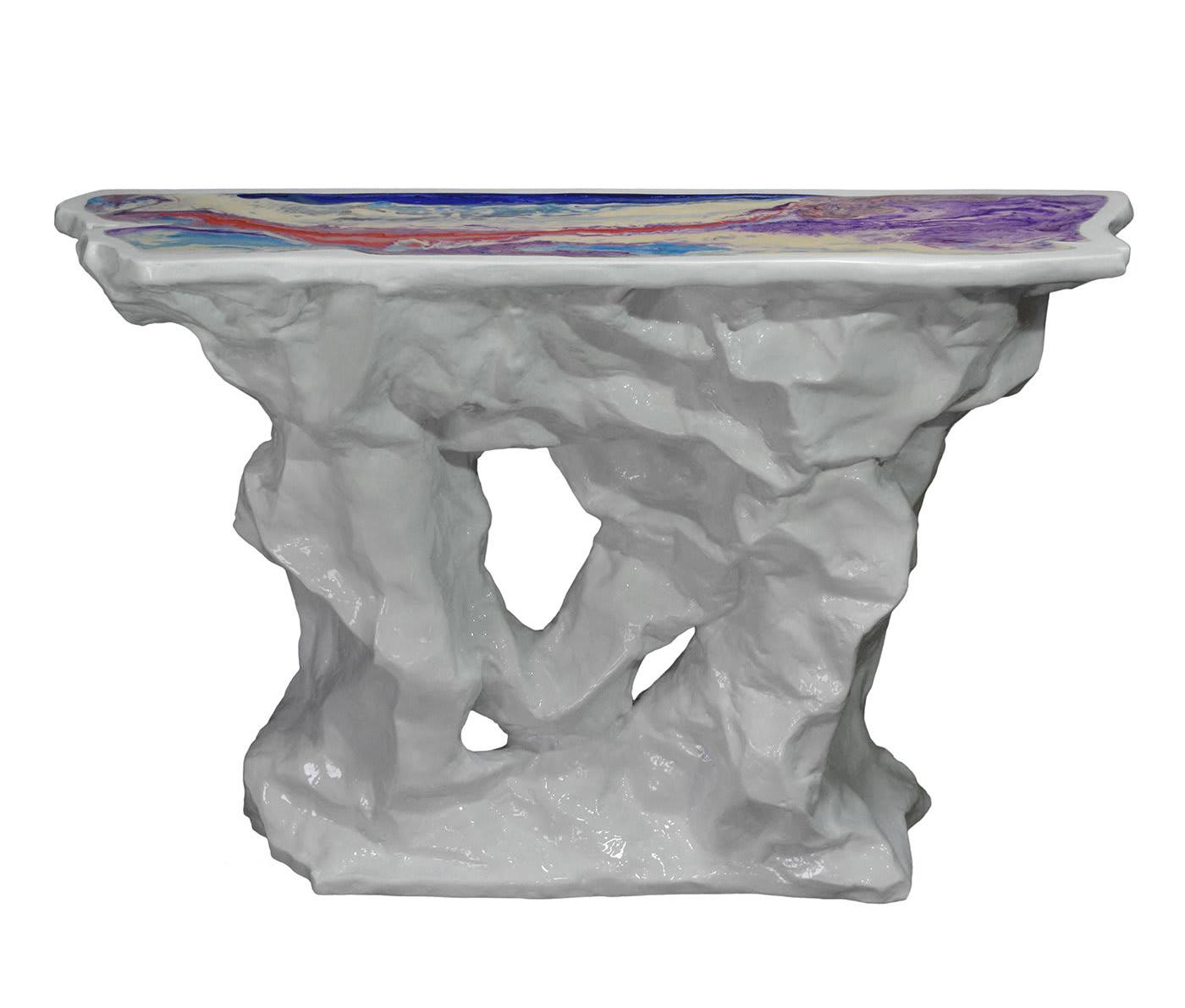 Glacial Konsolentisch