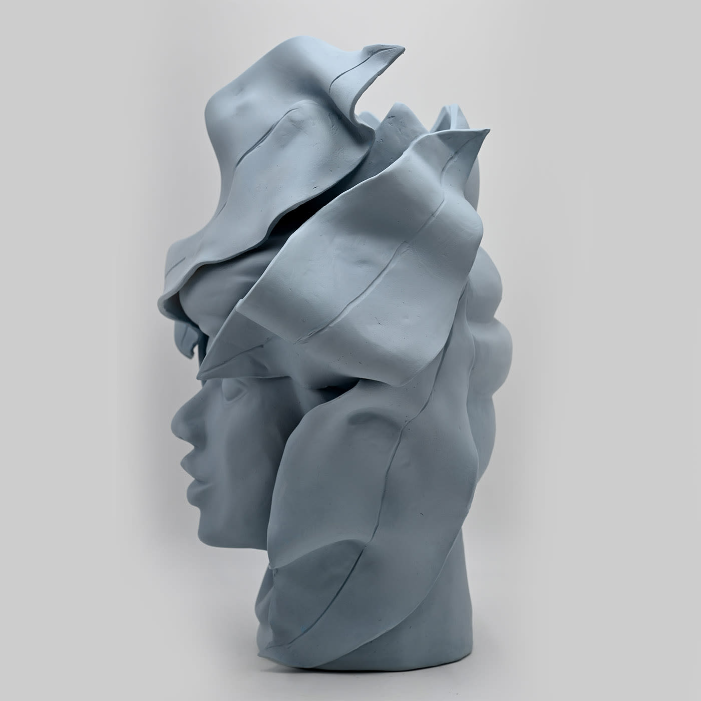 Maure‑Kopf Skulptur