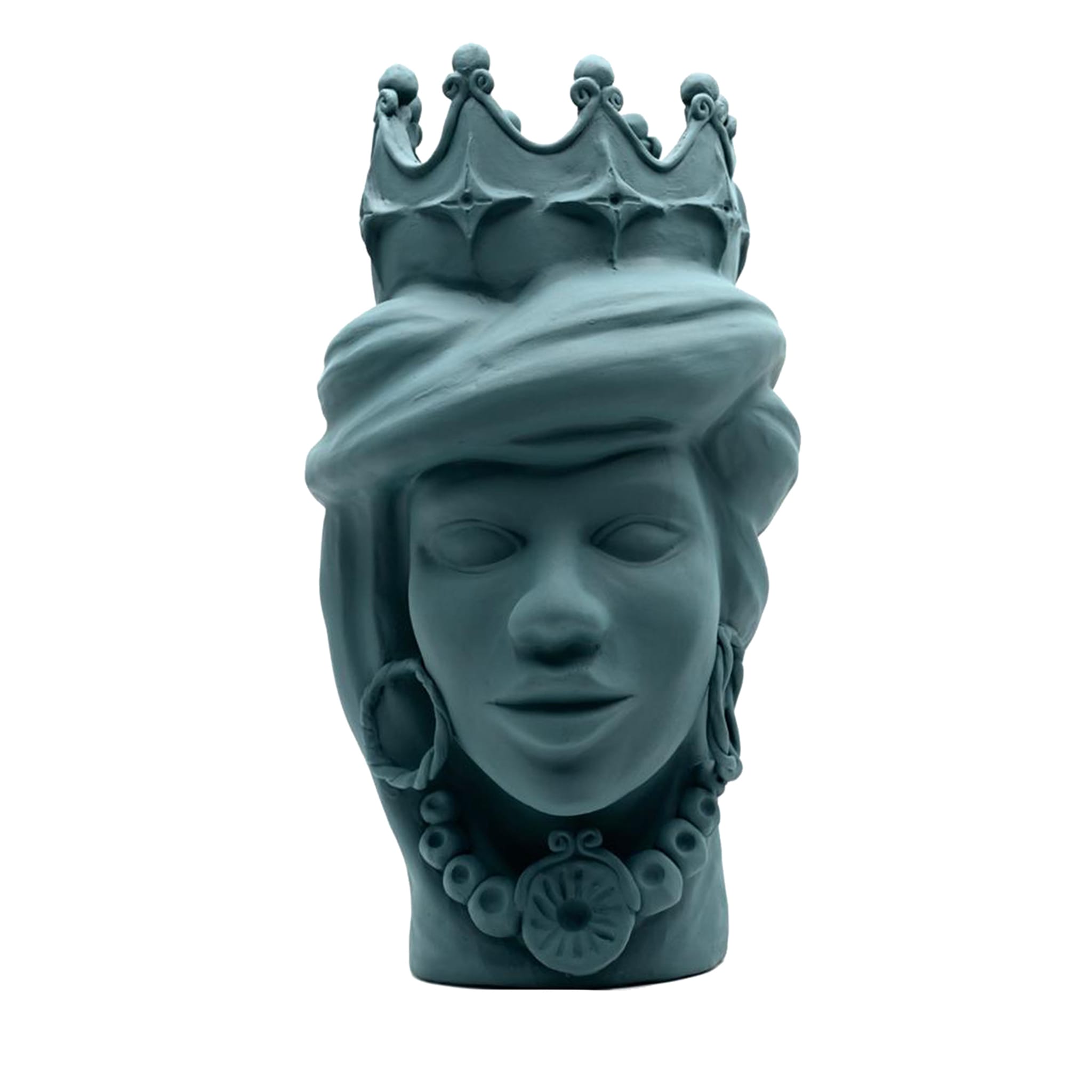 Maure‑Kopf handgefertigte Skulptur