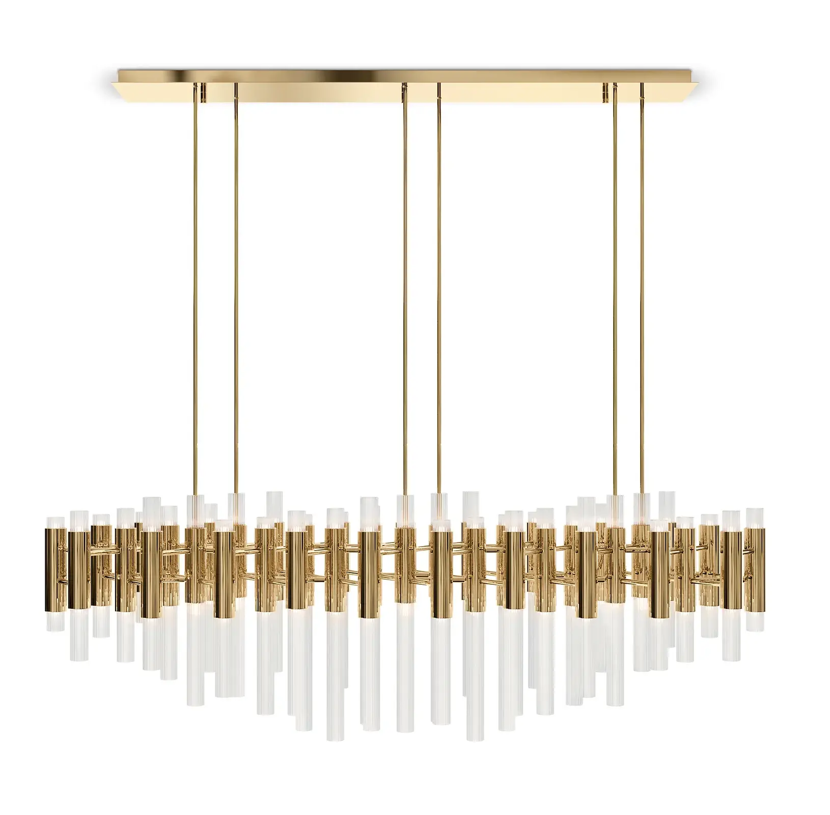 Cascade Rechteckige Pendelleuchte