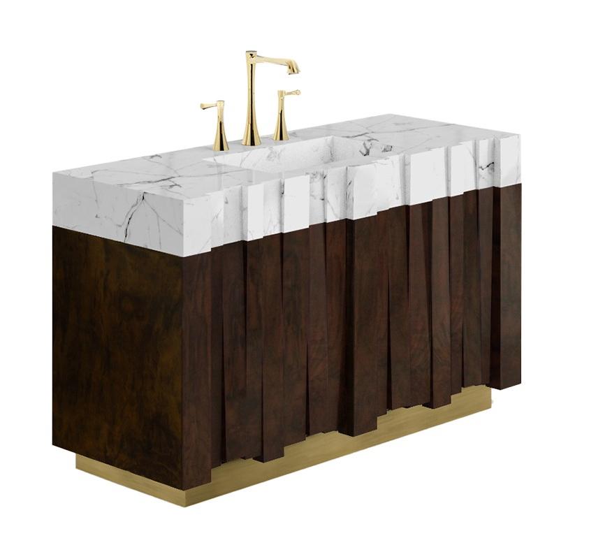 Geoglyph Einzel-Waschtischunterschrank