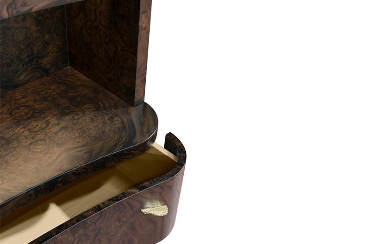 Designer-Holz-Bücherregal