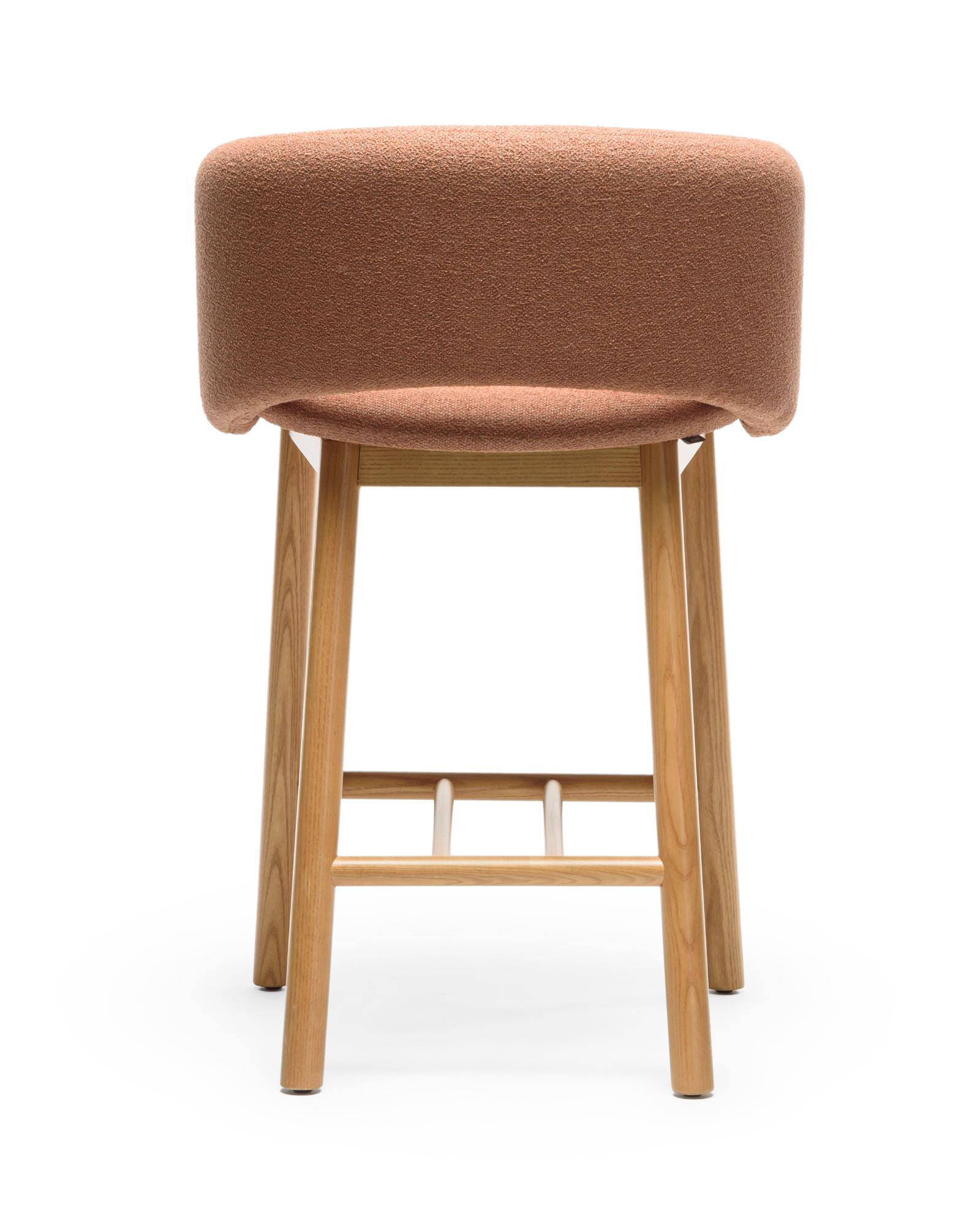 Bel SG-65 Rosa-Terrakotta Barhocker