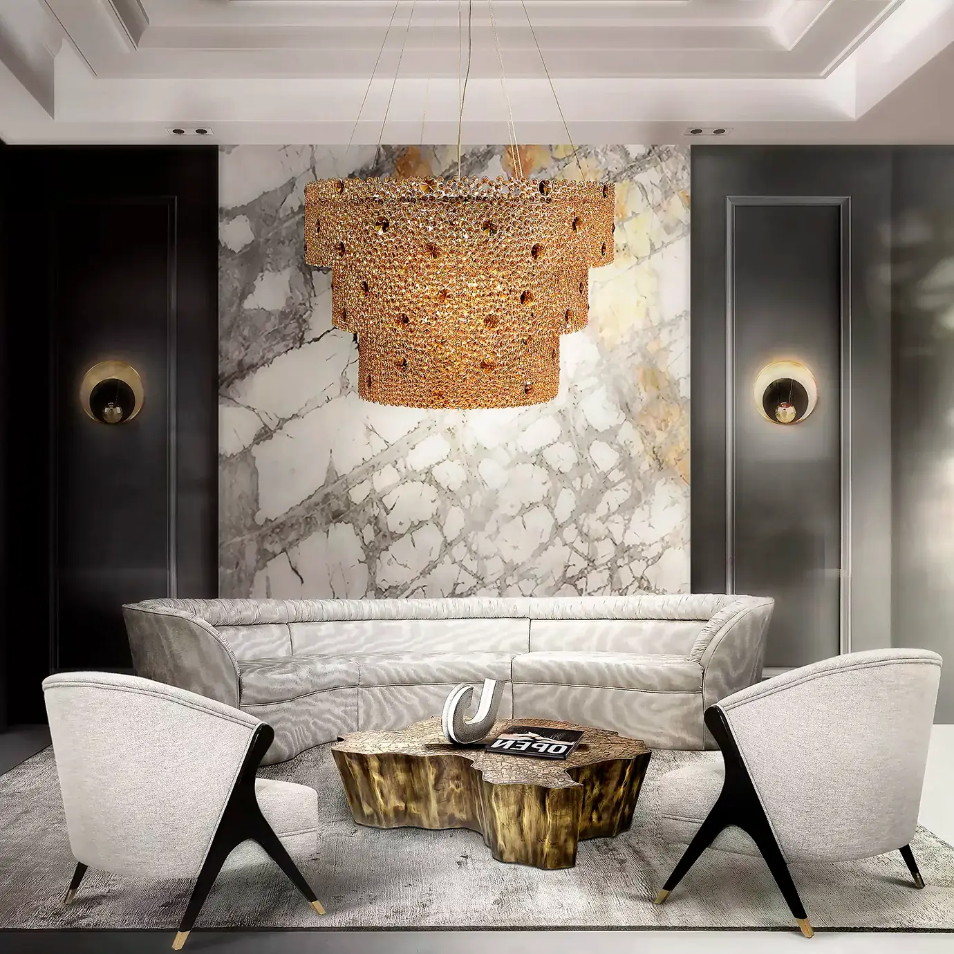 Eternelle Dreistufiger Kronleuchter