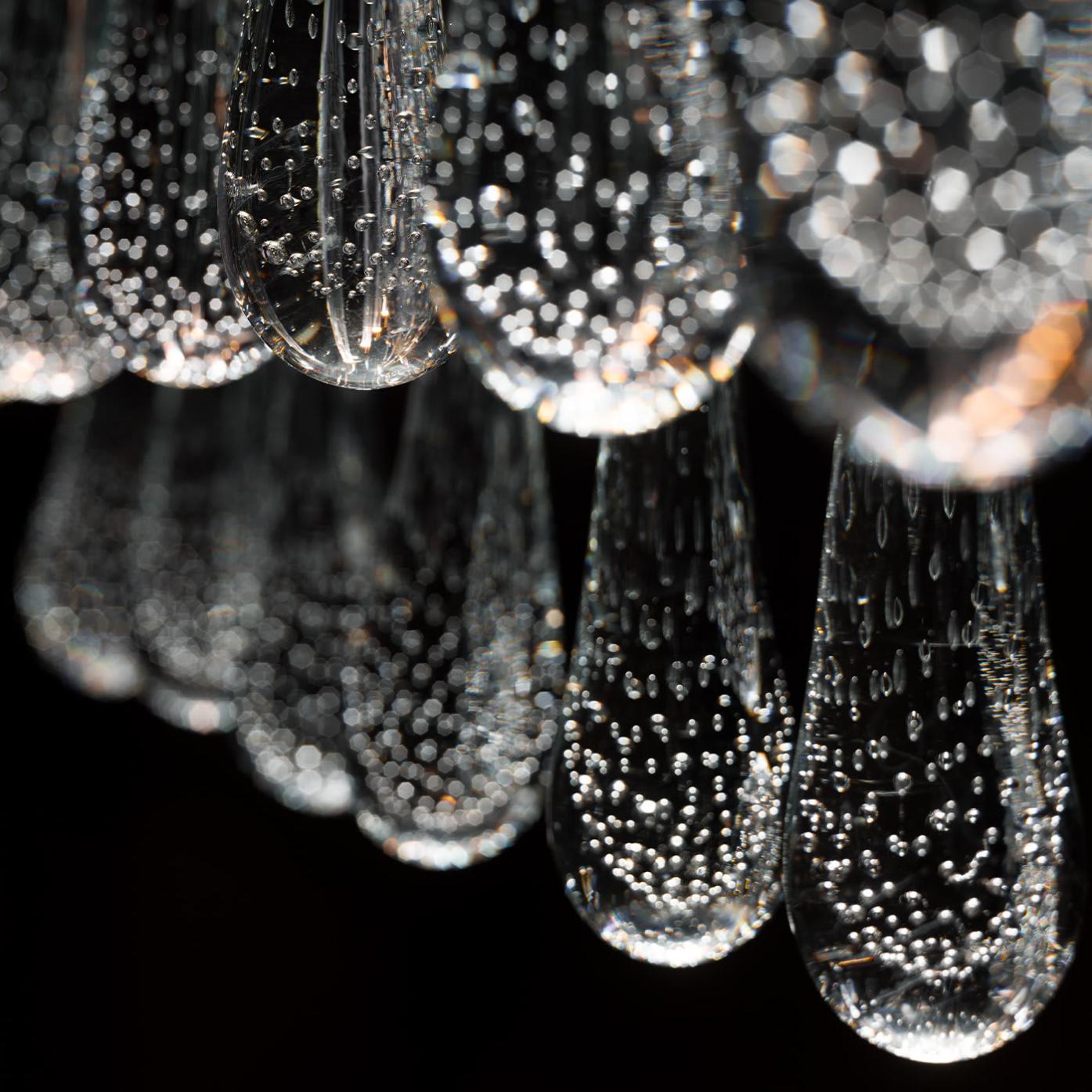 Murano-Glas-Tropfen-Kronleuchter